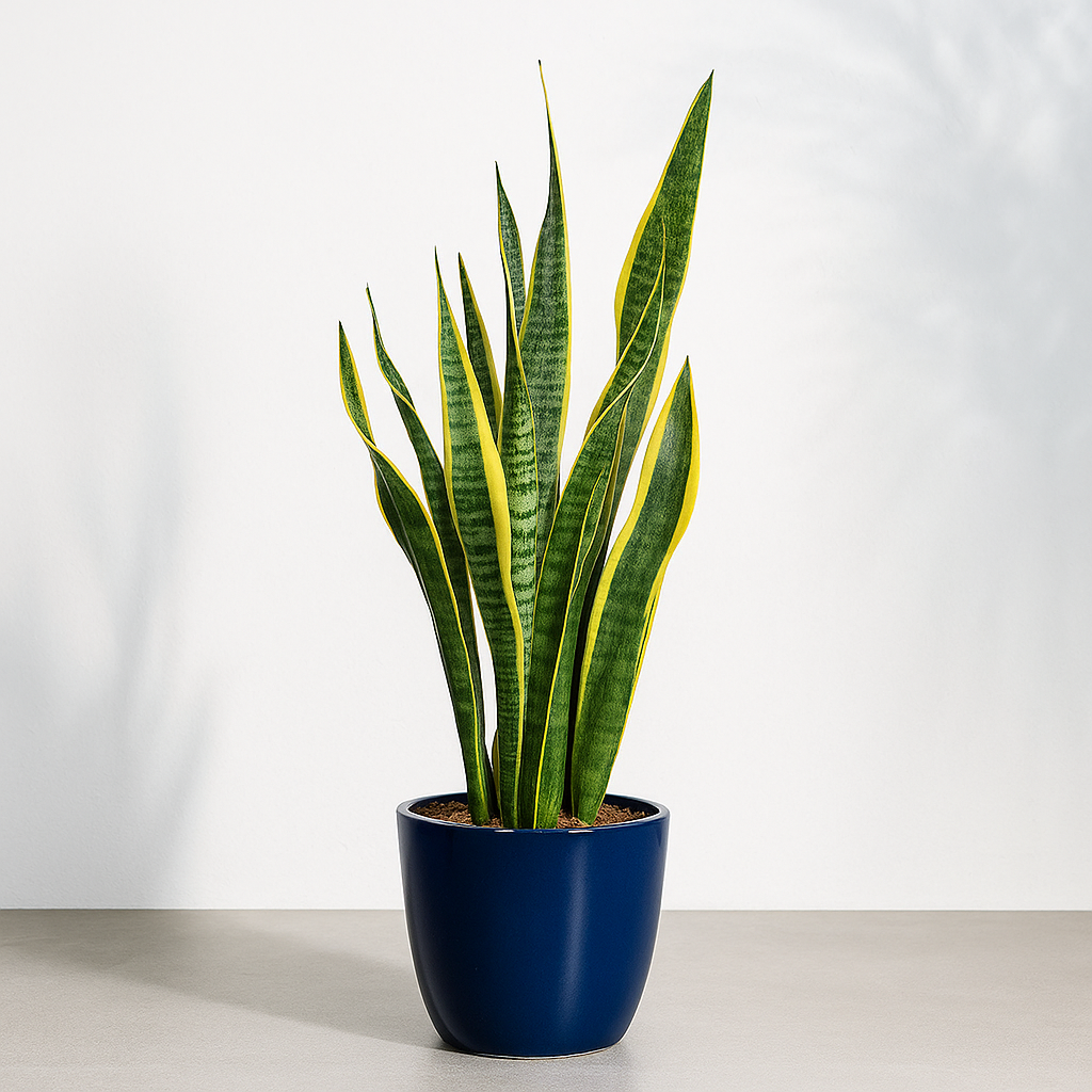 Sansevieria Laurentii (Snake Plant) – 8"